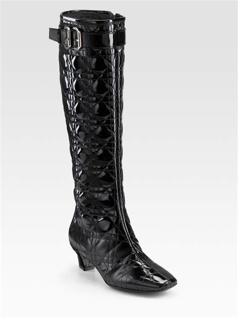 dior patent leather boots buy|dior leather boots for women.